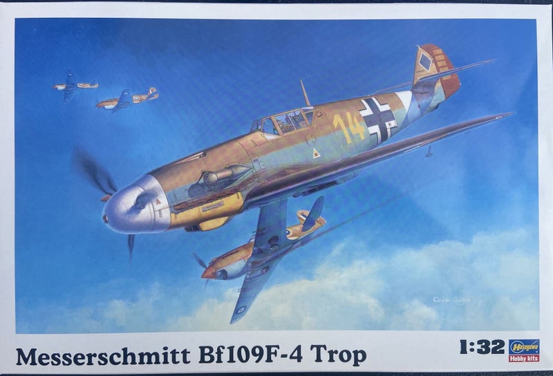 Messerschmitt Bf109F-4 Trop Hasegawa | No. 08881 | 1:3264188104717441110