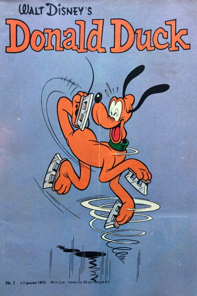 Walt Disney's Donald Duck Comics - Rare Dutch Printings 1972 x 6 Carousel 1