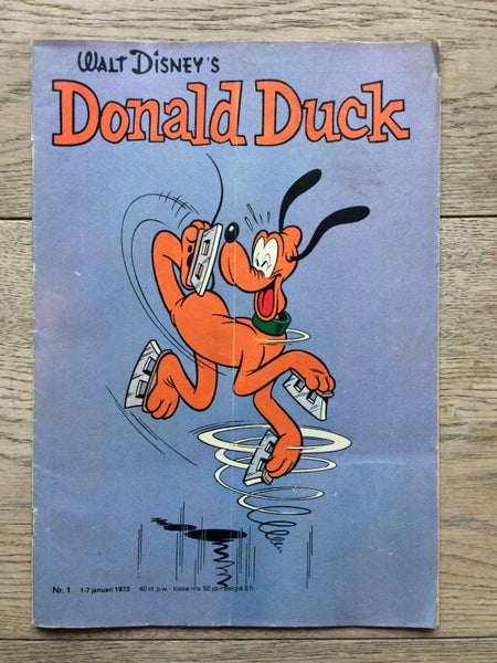 Walt Disney's Donald Duck Comics - Rare Dutch Printings 1972 x 6 Carousel 2