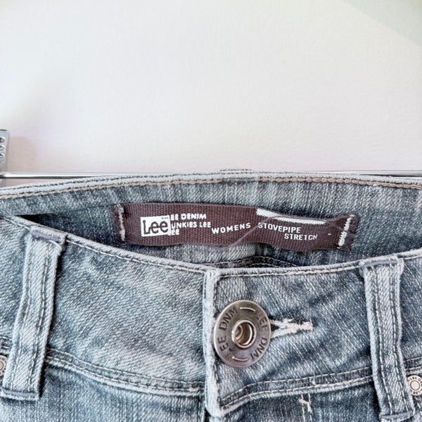 Lee Size 8 Light Wash Denim Jeans Carousel 2