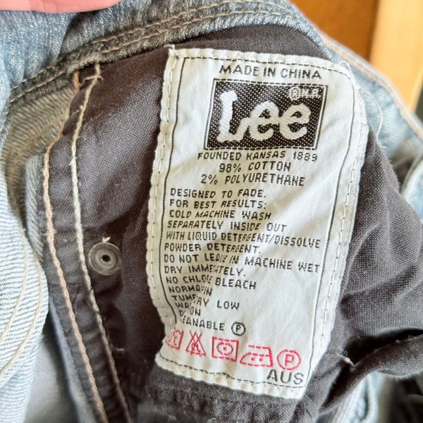 Lee Size 8 Light Wash Denim Jeans Carousel 7