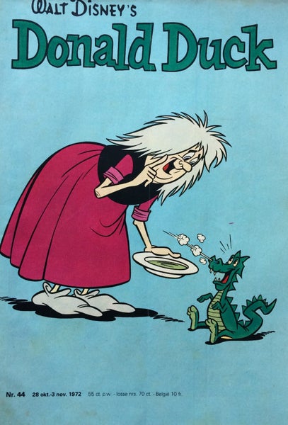 Walt Disney's Donald Duck Comics - Rare Dutch Printings 1972 x 7 Carousel 1