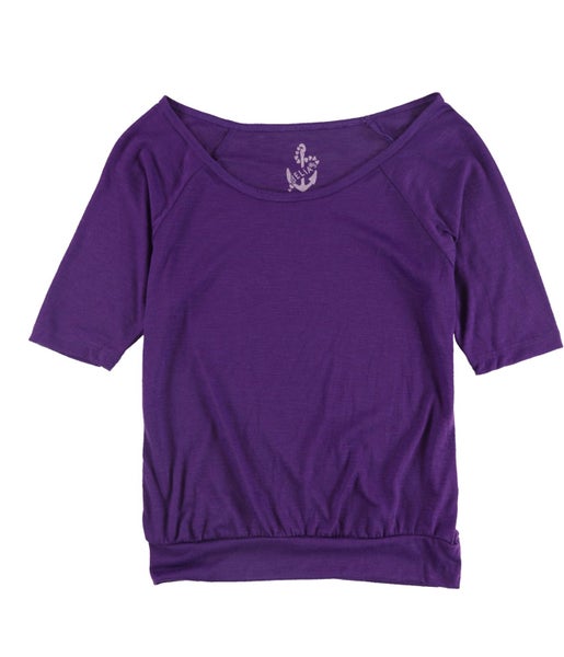 dELiA*s Womens Sidney Banded Pullover Blouse, NWT Carousel 1