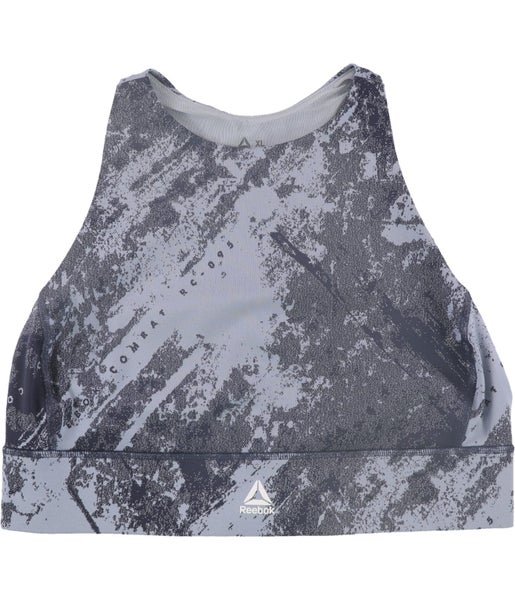 Reebok Womens Combat Jacquard Sports Bra, NWT Carousel 1