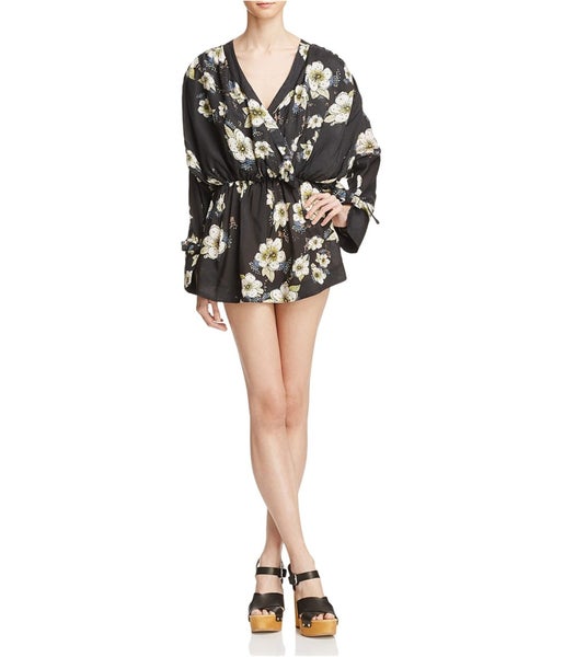 Free People Womens Tuscan Dreams Tunic Blouse Carousel 1