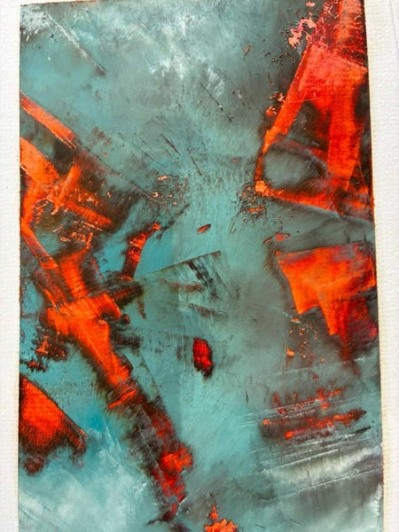 Worn -Original artwork by Melissa McCreanor Carousel 1