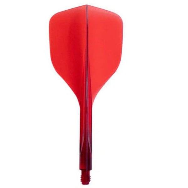 Condor - NEW Condor Axe 120 Trifin Flights & Shafts - Red - Shape Carousel 1
