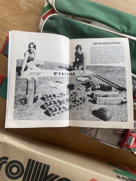 Vintage Rollka grass ski by erbaski *new with box64342044191618111