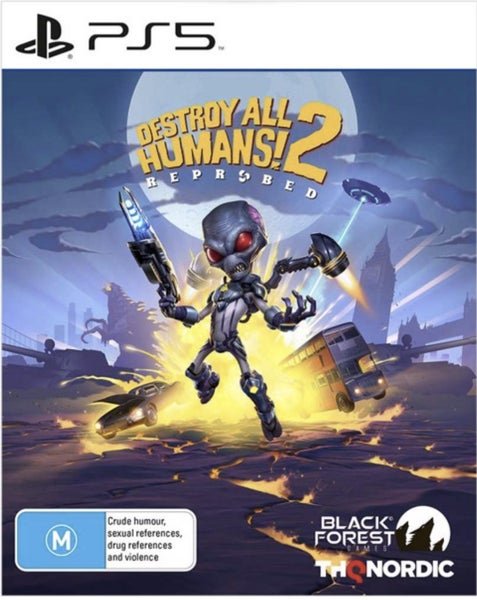 DESTROY ALL HUMANS 2 REPROBED PS5 GAME BRAND NEW 25% OFF "GREAT BARGAIN" $39 Carousel 1