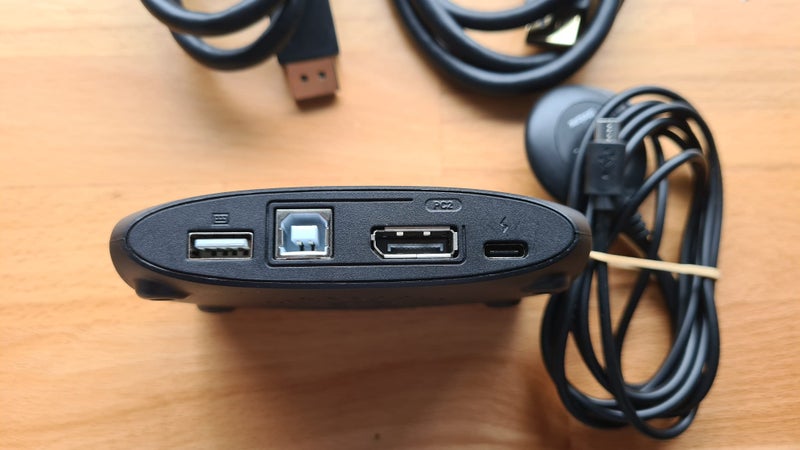 KVM Switch - 2PC, 1 Monitor, Keyboard, Mouse etc Carousel 5