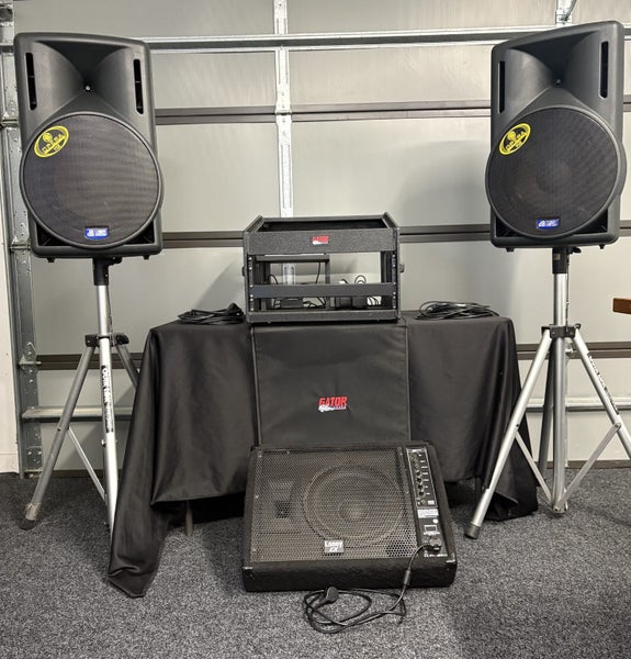 DB Technologies MK2 Opera Integrated system 112 powered Speakers + stands64288035405314111