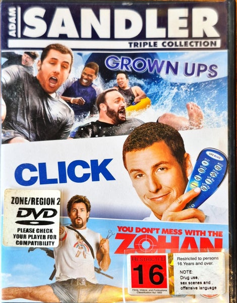 Grown Ups Click Yon Don't Mess with the Zohan ( Region 2 Version)64470572043394110