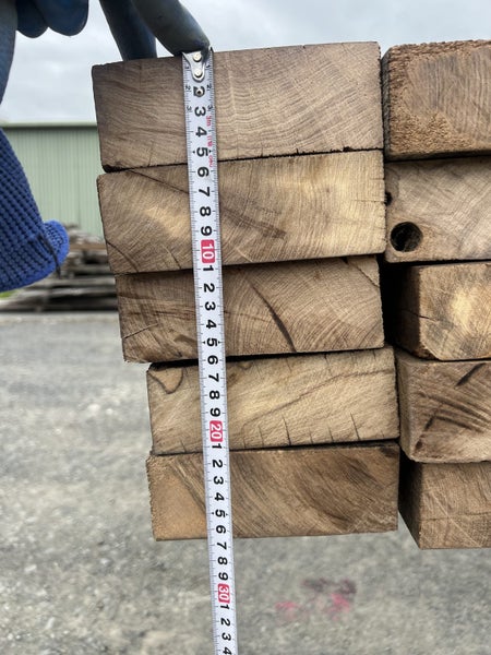 20 LM A-Grade Solid Black Maire Timber – 150 × 55/50 mm (Kiln-Dried)64195016832002112