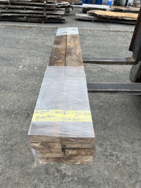 20 LM A-Grade Solid Black Maire Timber – 150 × 55/50 mm (Kiln-Dried)64195016832002110