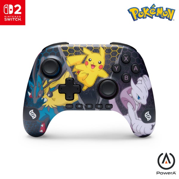 Nintendo Switch 2 Mega Evolutions PowerA Wireless Controller C Button Game Chat64198437084929110