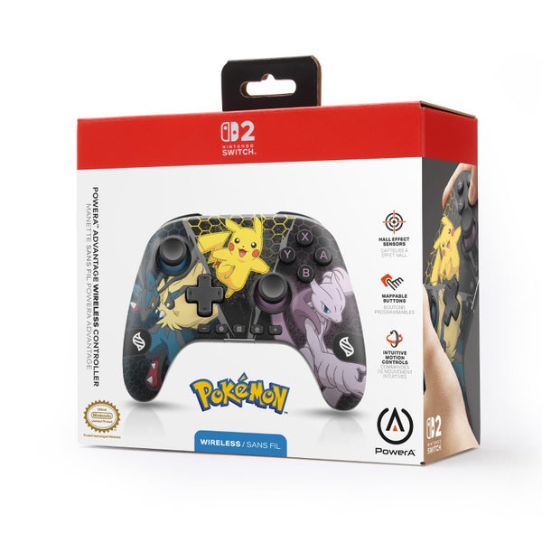 Nintendo Switch 2 Mega Evolutions PowerA Wireless Controller C Button Game Chat64198437084929111