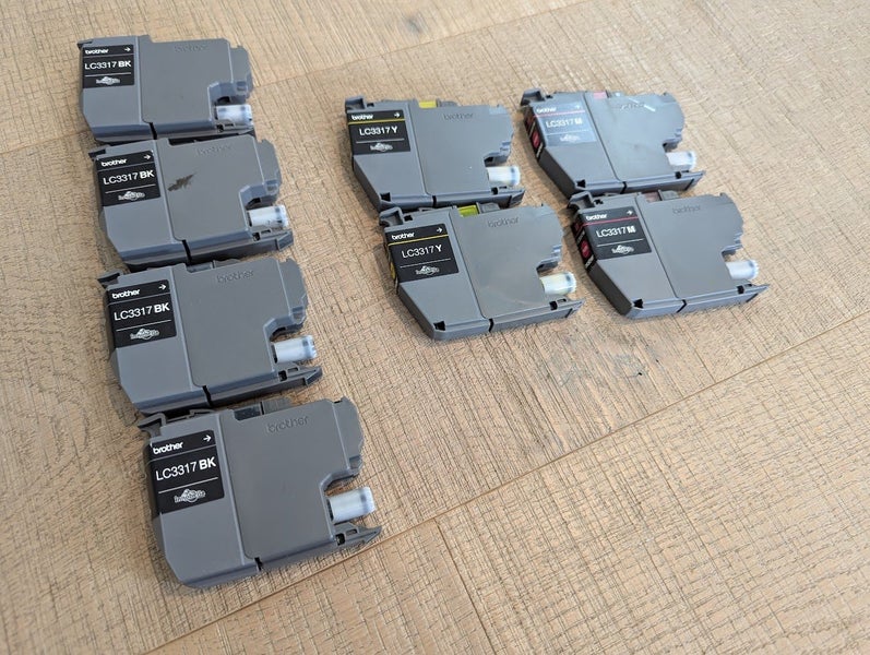 Brother MFCJ5330DW A4 Printer/Scanner + Spare Ink + Photo Paper Carousel 9