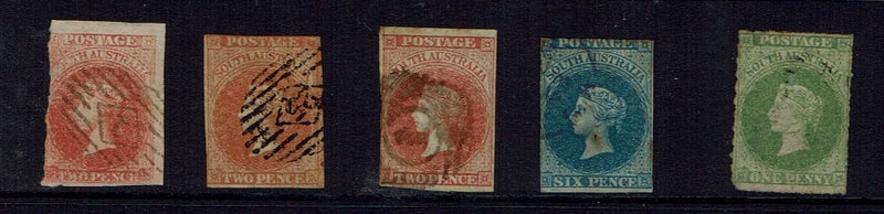 SOUTH AUSTRALIA 5 EARLIES cat 460 pnds Carousel 1