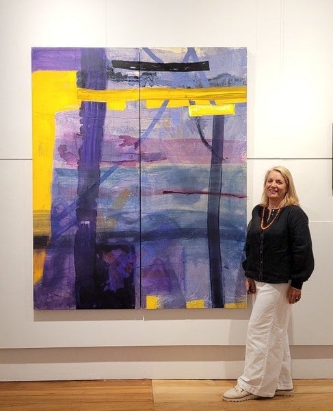 Large Abstract Work 1980mm x 1620mm Carousel 2