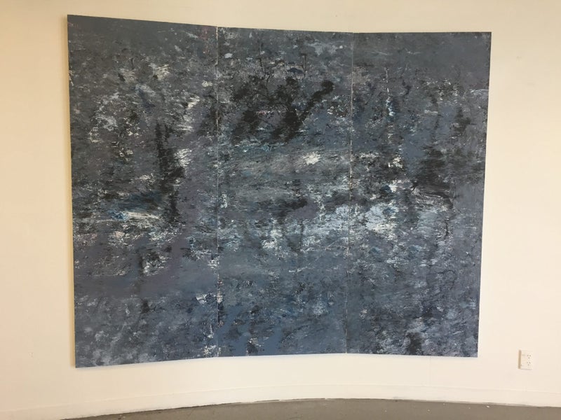 Very Large Abstract Artwork 1980mm x 2430mm x 35mm Carousel 1