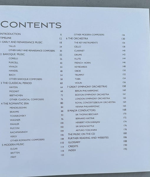 An introduction to classical music - a book with CD64240766871042111