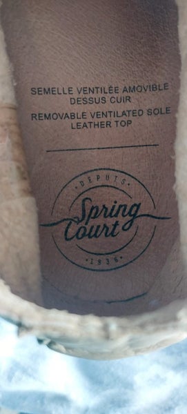 SPRING COURT Highend softest leather sneaker Size 36/37 VG cond RRP $38064314274413059112