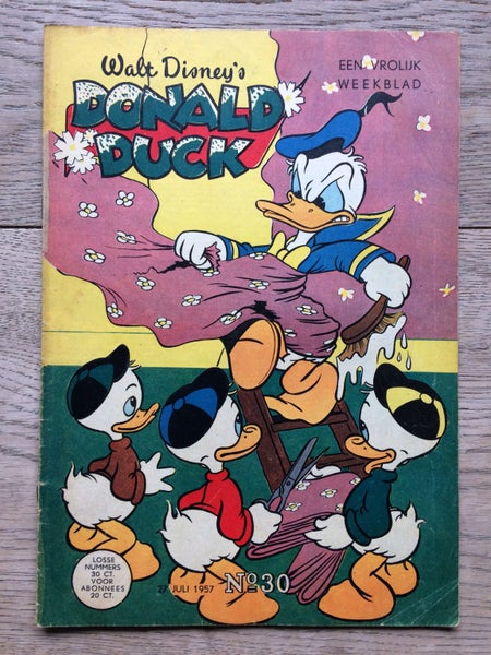 Walt Disney's Donald Duck Comics - Rare Dutch Printings from 1957 x 6 Carousel 2