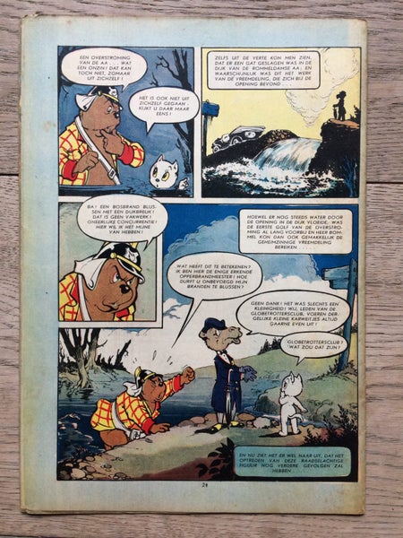 Walt Disney's Donald Duck Comics - Rare Dutch Printings from 1957 x 6 Carousel 13