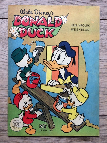 Walt Disney's Donald Duck Comics - Rare Dutch Printings from 1957 x 5 Carousel 2
