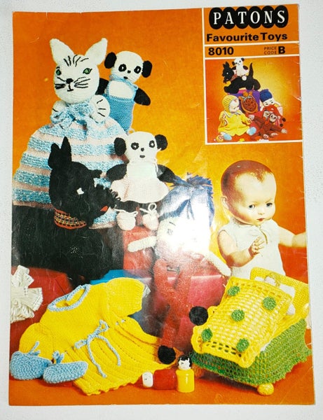 Patons Vintage toy pattern book ***$1 Reserve*** Carousel 2