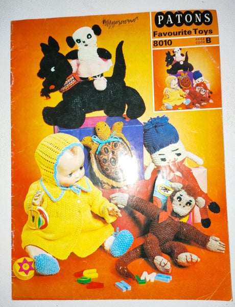 Patons Vintage toy pattern book ***$1 Reserve*** Carousel 1