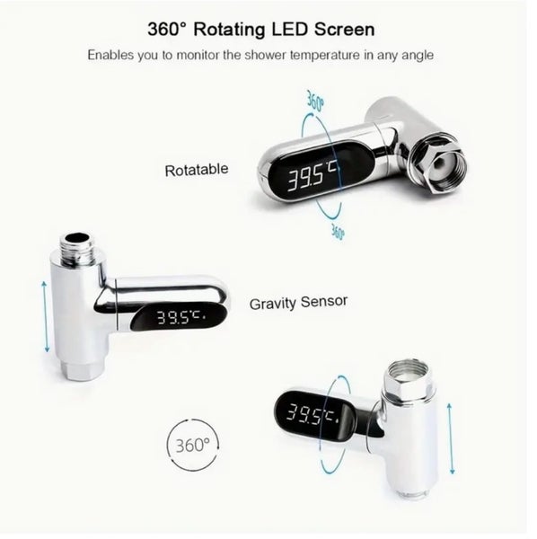 Shower Water Temperature Gauge Carousel 3