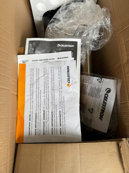 Celestron NexStar Evolution 9.25 – Hardly Used, original boxes & extras included64198663077635111