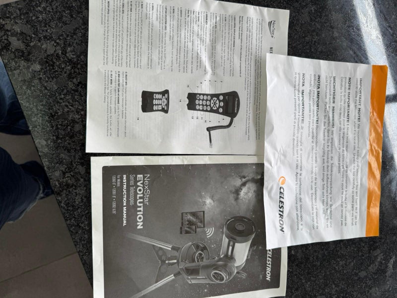 Celestron NexStar Evolution 9.25 – Hardly Used, original boxes & extras included64198663077635113