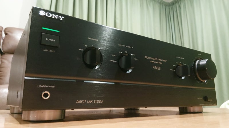 Serviced Sony TA-F542E High End 140W Beast Integrated Amplifier Top Quality Carousel 2