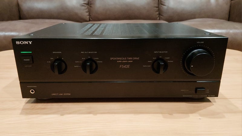 Serviced Sony TA-F542E High End 140W Beast Integrated Amplifier Top Quality Carousel 1