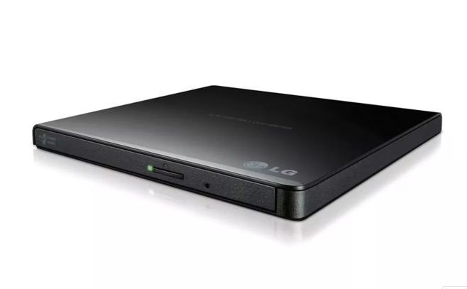 LG Slim Portable DVD Writer + Free rewriteable discs Carousel 1