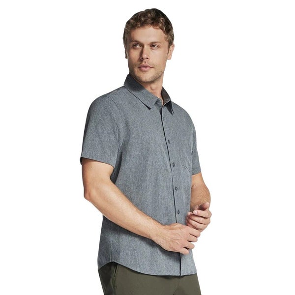 Skechers Mens Go Walk Air Short-Sleeved Shirt Carousel 3
