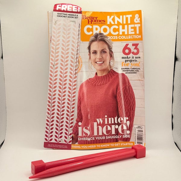 Better Homes and Gardens Knit & Crochet 2025 Collection Magazine Bundle Carousel 1