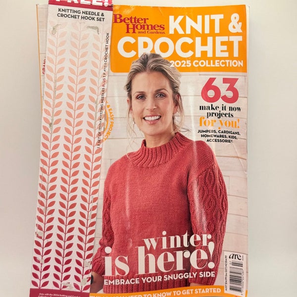 Better Homes and Gardens Knit & Crochet 2025 Collection Magazine Bundle Carousel 2