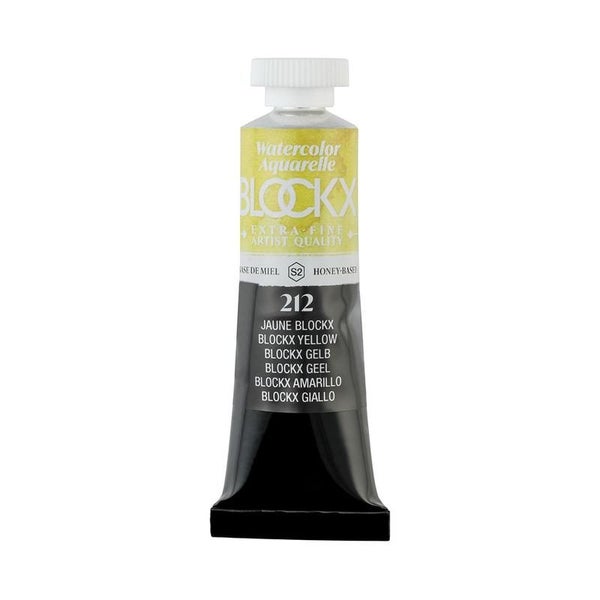 Blockx 15ml Watercolour Tube 212 Blockx Yellow PY3 Carousel 1