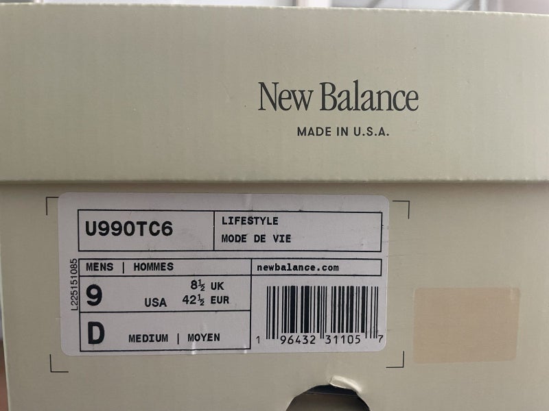 New Balance Made in USA 990v664204066641538114