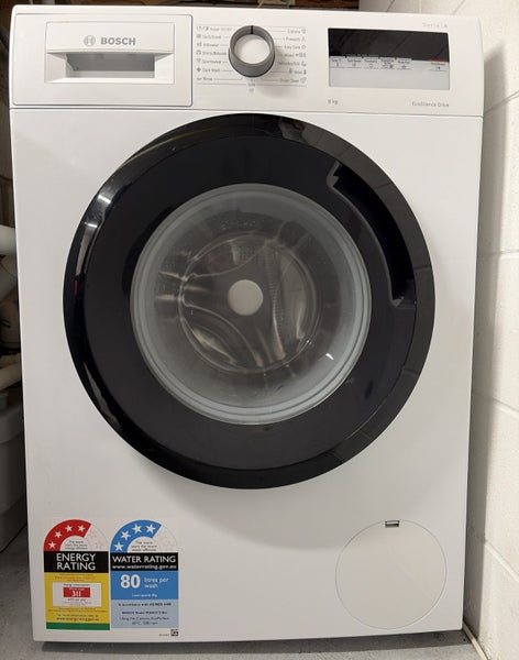 Bosch Serie 4 Front Loader Washing Machine — 8kg — EcoSilence Drive64204323253121110