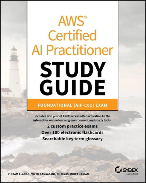 AWS Certified AI Practitioner Study Guide by Vikram Elango - Paperback Carousel 1