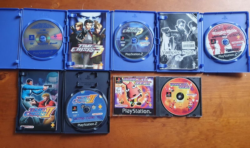 *Playstation* 2 Light Guns + Games Carousel 2