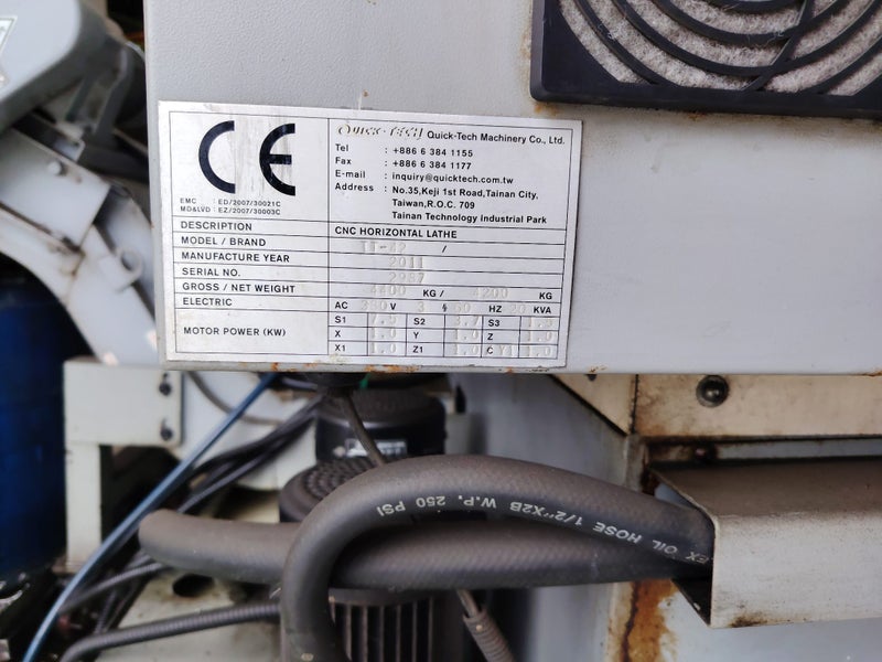 2011 MUGATECH CNC Horizontal Lathe TT-4264205309926275114
