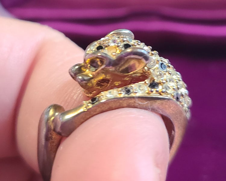Vintage Panther or Leopard Ring (Afterpay Available) Carousel 2