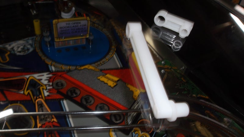 The Addams Family Pinball Bookcase Crank Arm Set Carousel 1