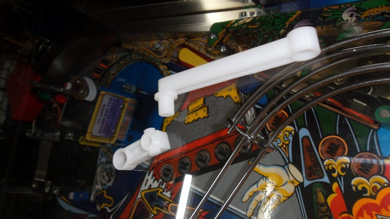 The Addams Family Pinball Bookcase Crank Arm Set Carousel 2