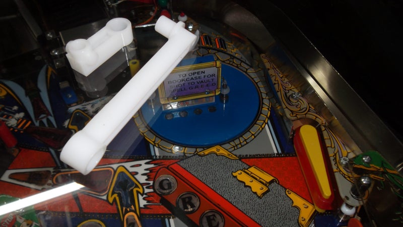 The Addams Family Pinball Bookcase Crank Arm Set Carousel 3